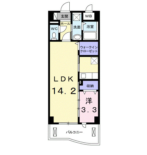サザンクロスの間取り