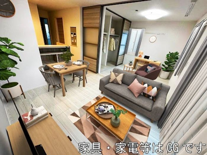 D-ROOMニシキの洋室
