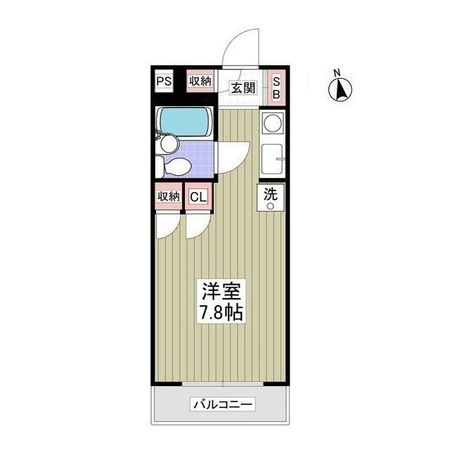 リュミエ堀之内の間取り