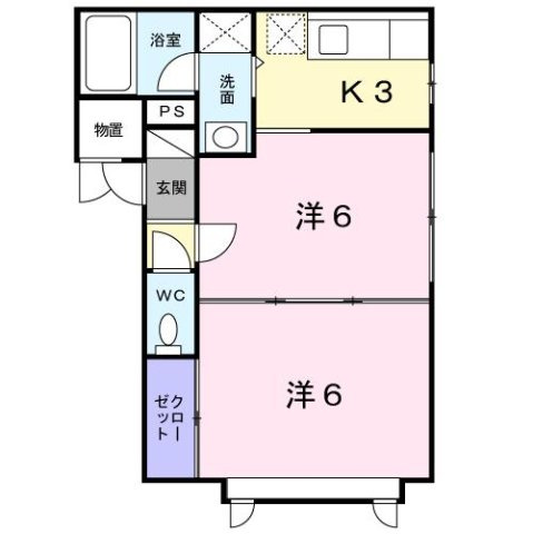 プラドール苗穂の間取り