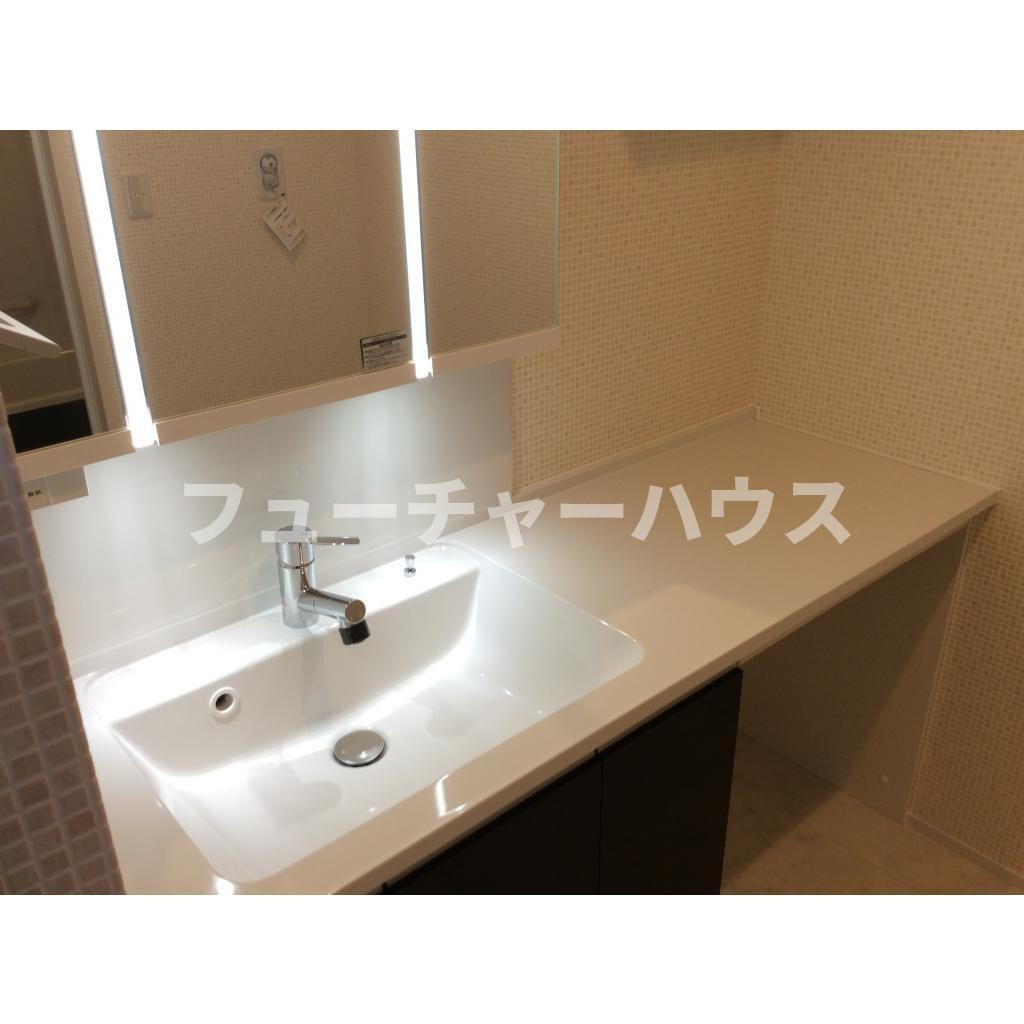 パークヒルズの洗面所|コンパクトで使いやすい洗面所