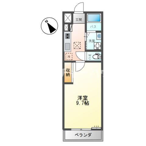 クレセントⅡ（ＣＲＥＳＣＥＮＴ　Ⅱ）の間取り