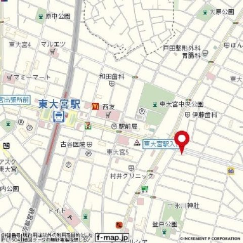 ベルハイム東大宮の外観