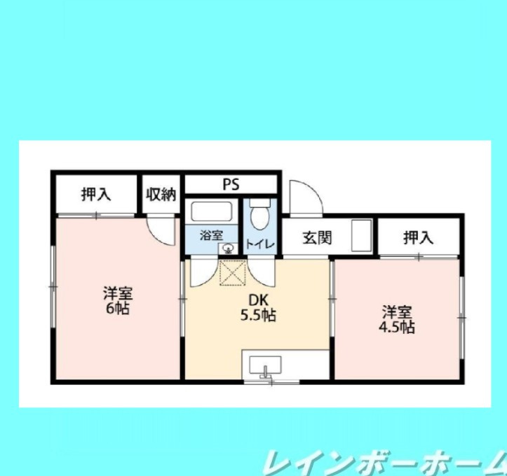 【仲介手数料：50％OFF】対象物件！の間取り