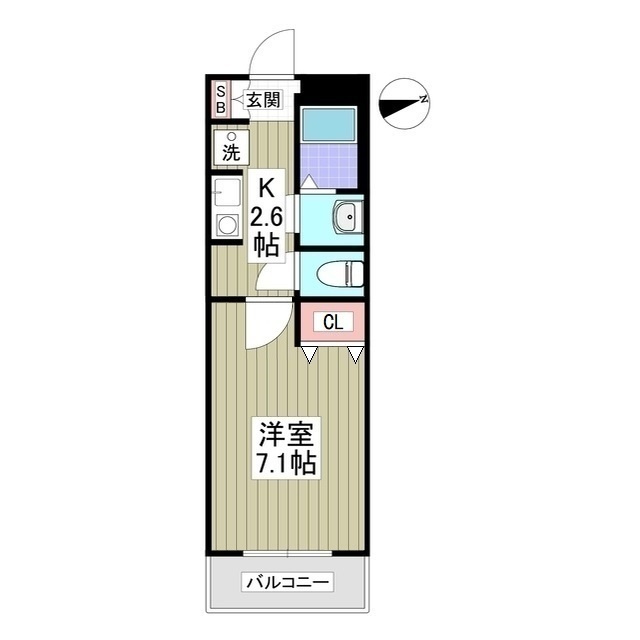 リブレス我孫子の間取り