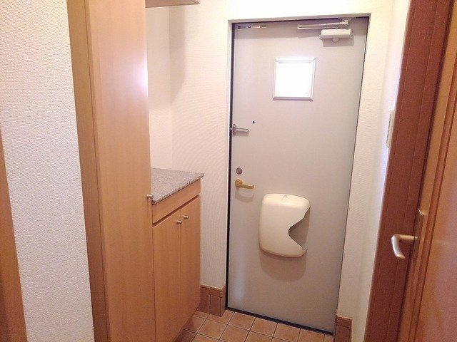 カーラの玄関
