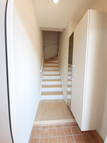 リアンＢの玄関|落ち着いた玄関です