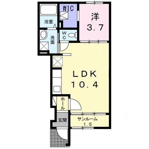 フローリッシュの間取り