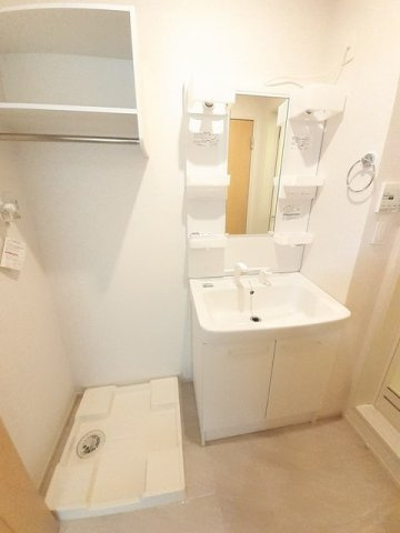 フィオーレの洗面所|忙しい朝には欠かせない洗面所です