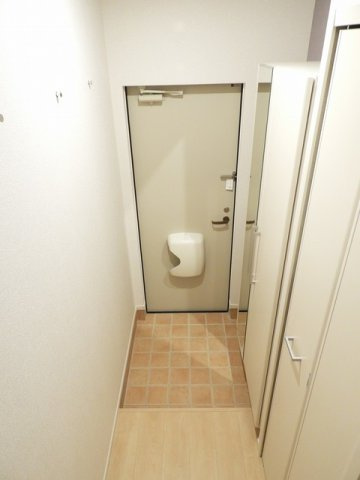 ルミナーレＢの玄関|玄関です