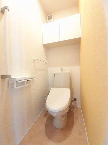エスパス　ド　コンフォーⅡ　Ａのトイレ|コンパクトで使いやすいトイレです