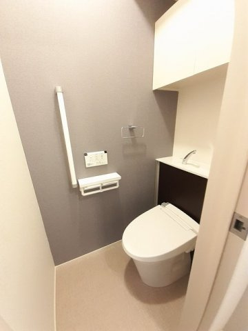 オビーガーデン三次　Ｄ棟のトイレ|トイレです