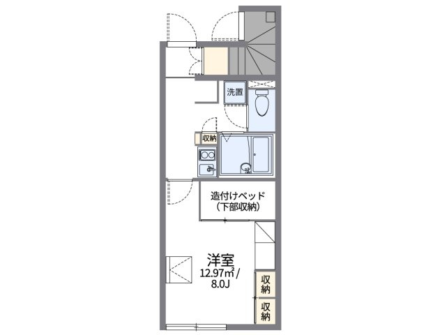 レオパレスサニーハイツの間取り