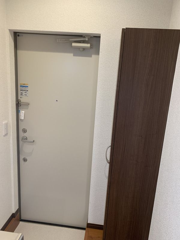 ソレイユ上尾本町の玄関