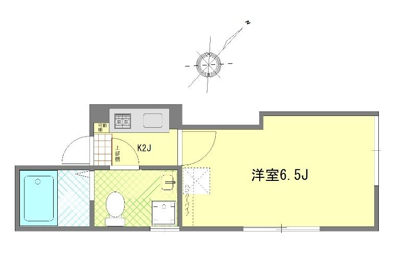 鳩ヶ谷フラッツの間取り