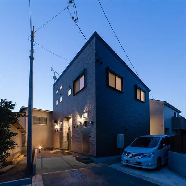 フラットの外観