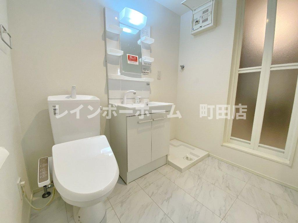 カインドネス海老名※初期費用分割あと払いサービス利用可能物件の洗面所
