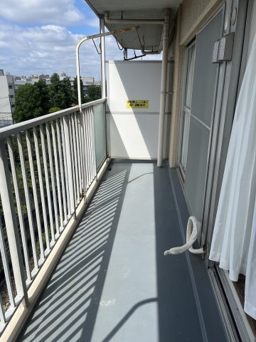 ハイラーク大島のバルコニー