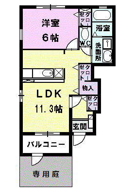 ヴィアーレの間取り