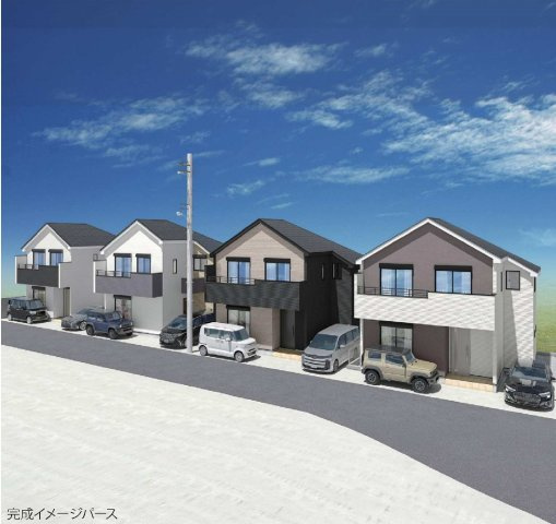 【横浜市鶴見区駒岡1丁目2-15全4棟新築戸建て】★仲介手数料無料★（獅子ケ谷小学校・寺尾中学校）