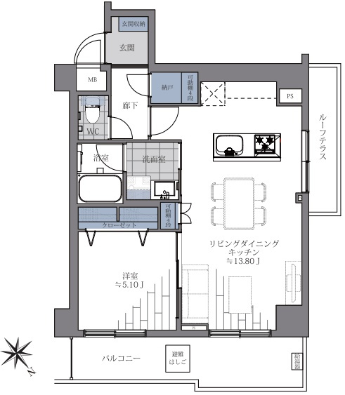 朝日動坂マンション