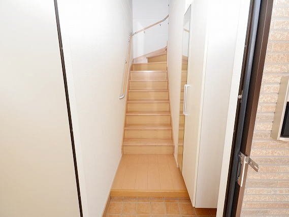 ピーノの玄関|落ち着いた玄関です