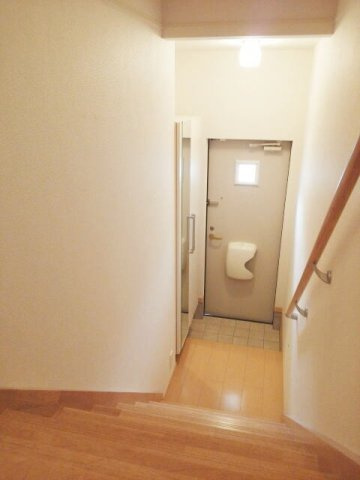ヒルズ　アンジュＢの玄関|玄関です