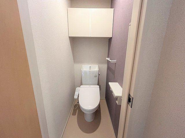 セントポーンズ唐津Ｂのトイレ|トイレもきれいです