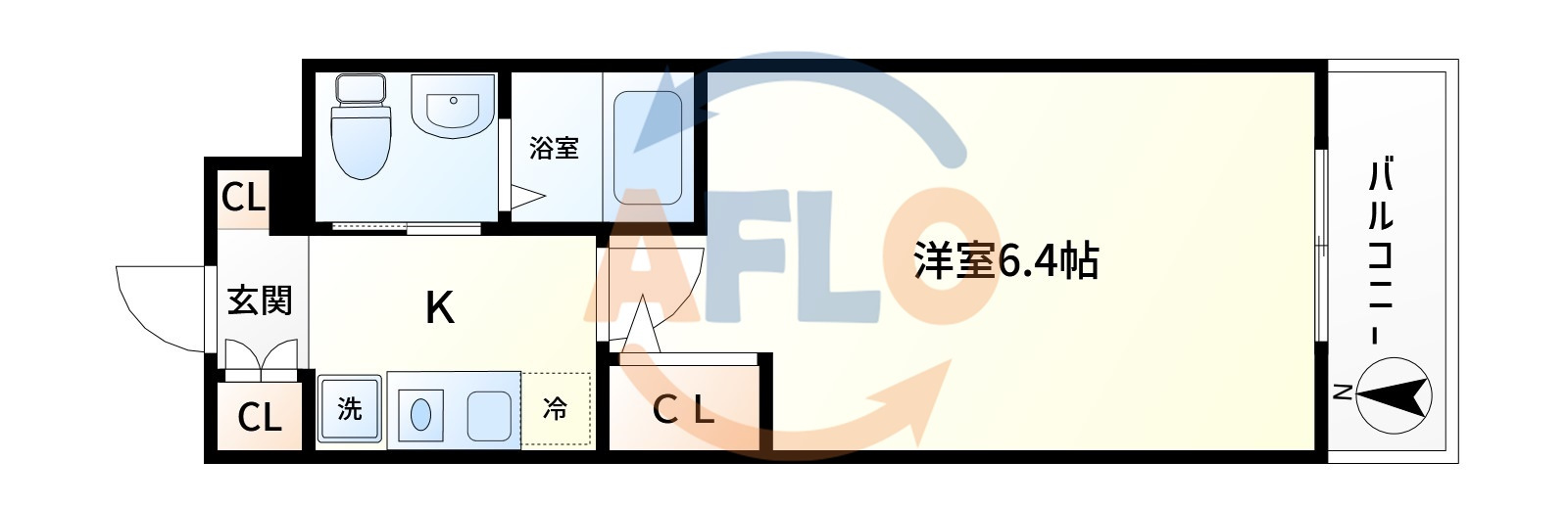 エスリード野田阪神駅前の間取り|エスリード野田阪神駅前　間取り