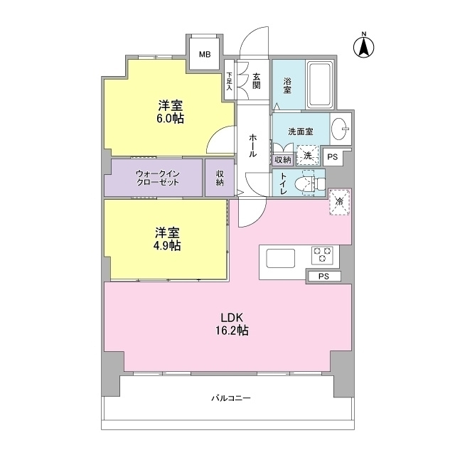 LIBRA TAKATSUKIの間取り