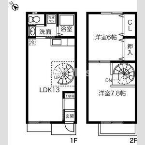 シュロス花池の間取り