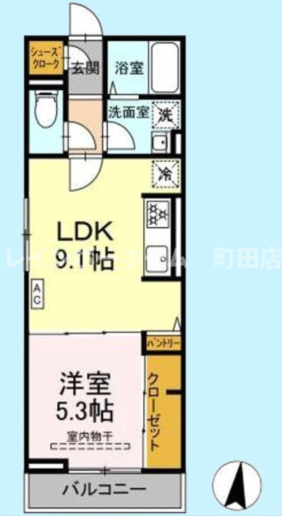 プルミエール※初期費用分割あと払いサービス利用可能物件の間取り