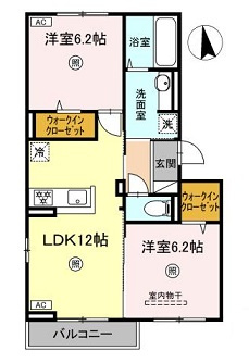 Contentoの間取り
