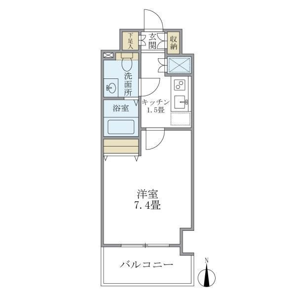 KDX吾妻橋レジデンスの間取り
