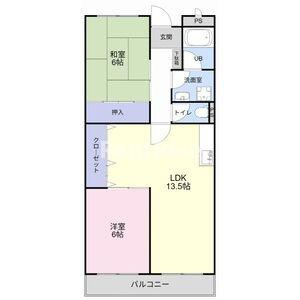 ディオーネの間取り