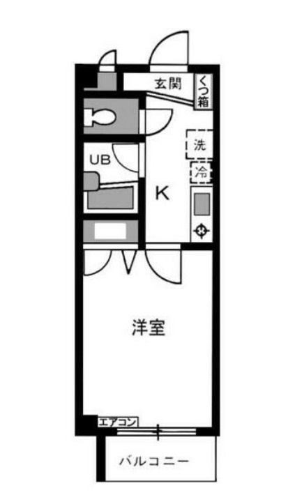 カーサ松原の間取り