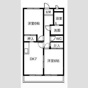 メゾン森の間取り