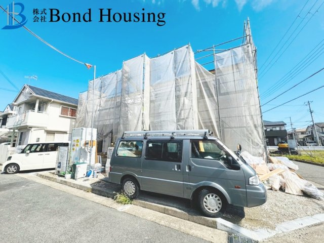 南東角地　駐車2台　長期優良　玉津町高津橋　2号棟　新築戸建の外観