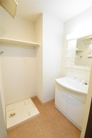 柳町Aマンションの洗面所