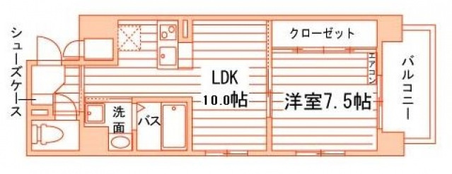 アトーレ野田の間取り