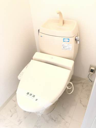 ディアス庭瀬　Ａ棟　のトイレ
