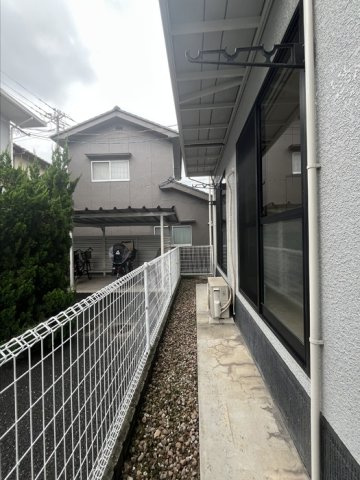 ニューハイツ1993　A棟の庭