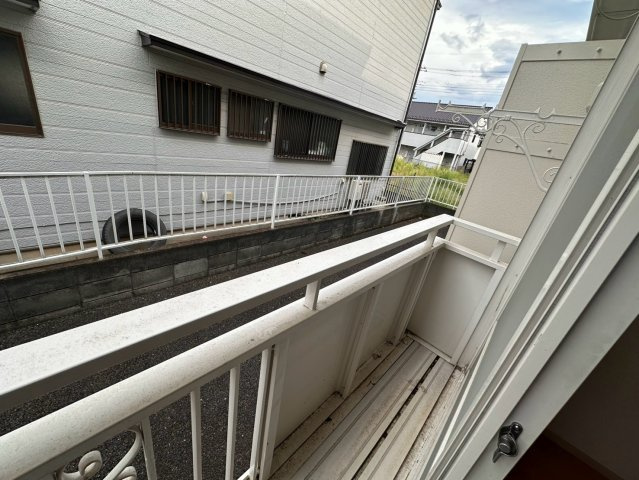 ハウスあすなろのバルコニー