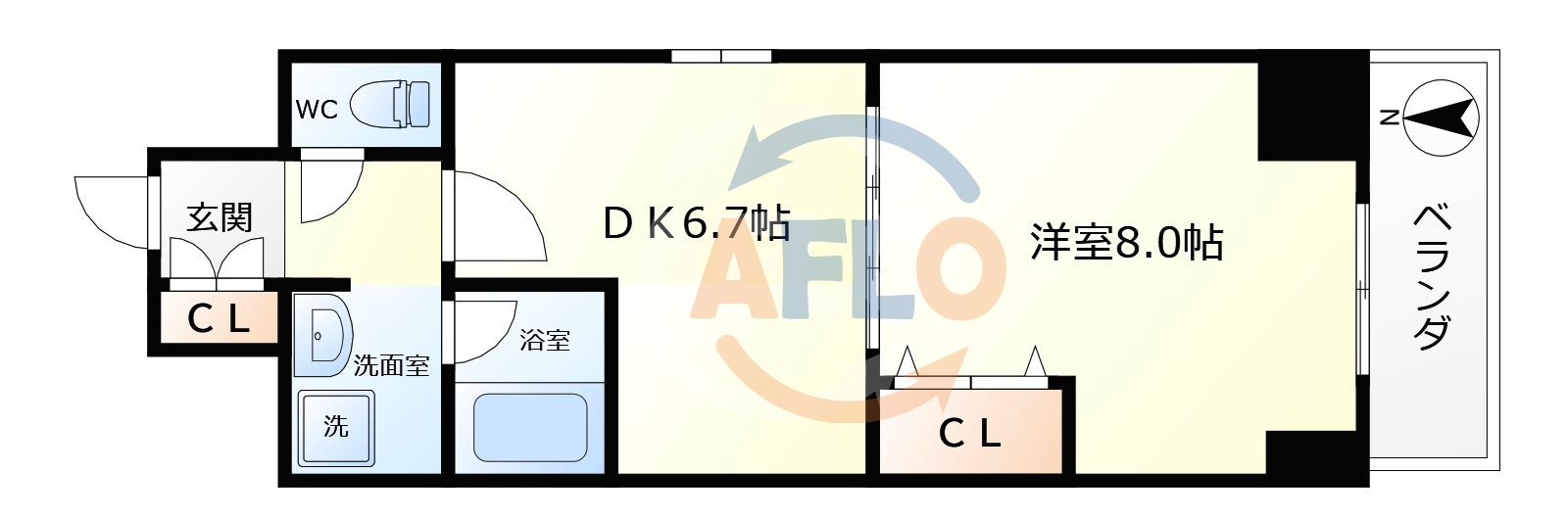 ミルフィーユの間取り|ミルフィーユ　間取り