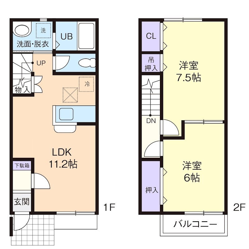 フォーシーズン玉里　B の間取り
