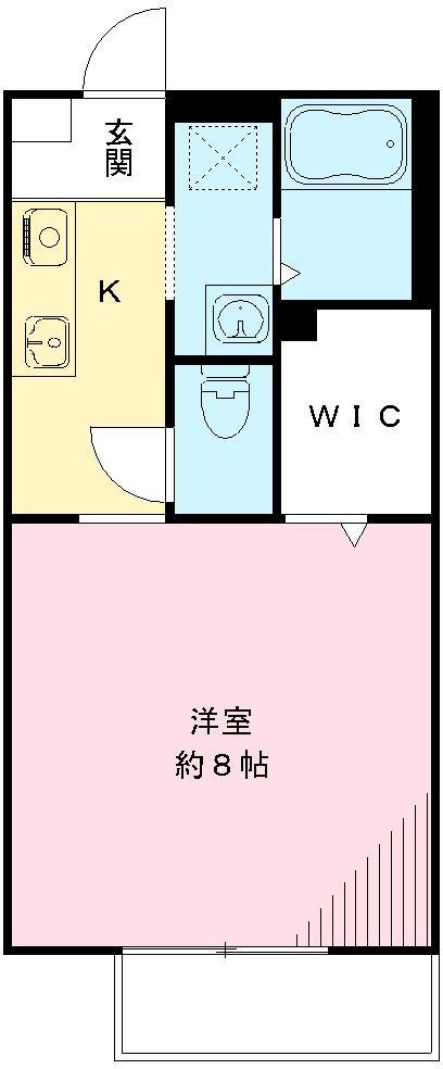 グリーンコート内原　Ｂの間取り
