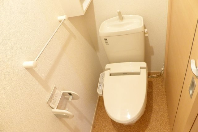 メゾンドリカムⅤの玄関|きれいな玄関です
