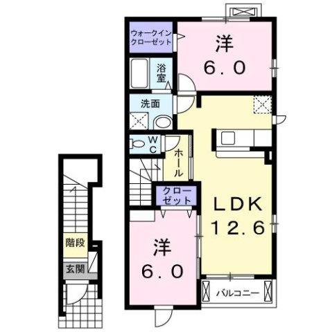 グリエンジュの間取り