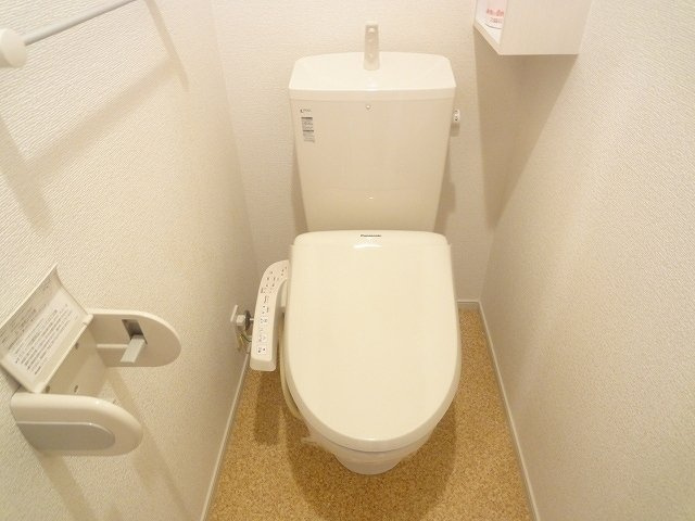 パティオスカイ　Ｃのトイレ|コンパクトで使いやすいトイレです