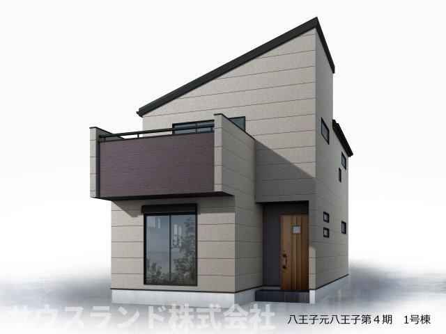 八王子市元八王子町第4期の外観パース|完成イメージの外観パースです。